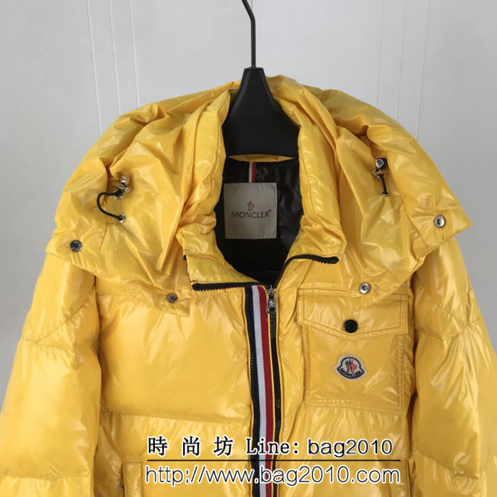 MONCLER蒙口 18SS秋冬新款 原版LOGO五金 織帶雙拉鏈 男款羽絨服 ydi2199